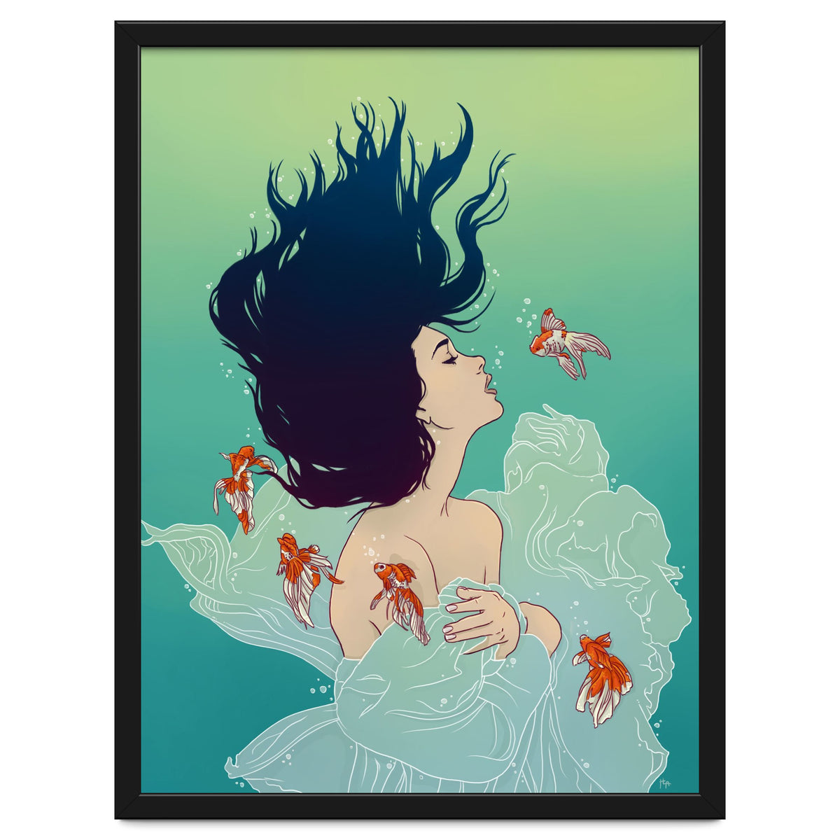 Underwater Lady