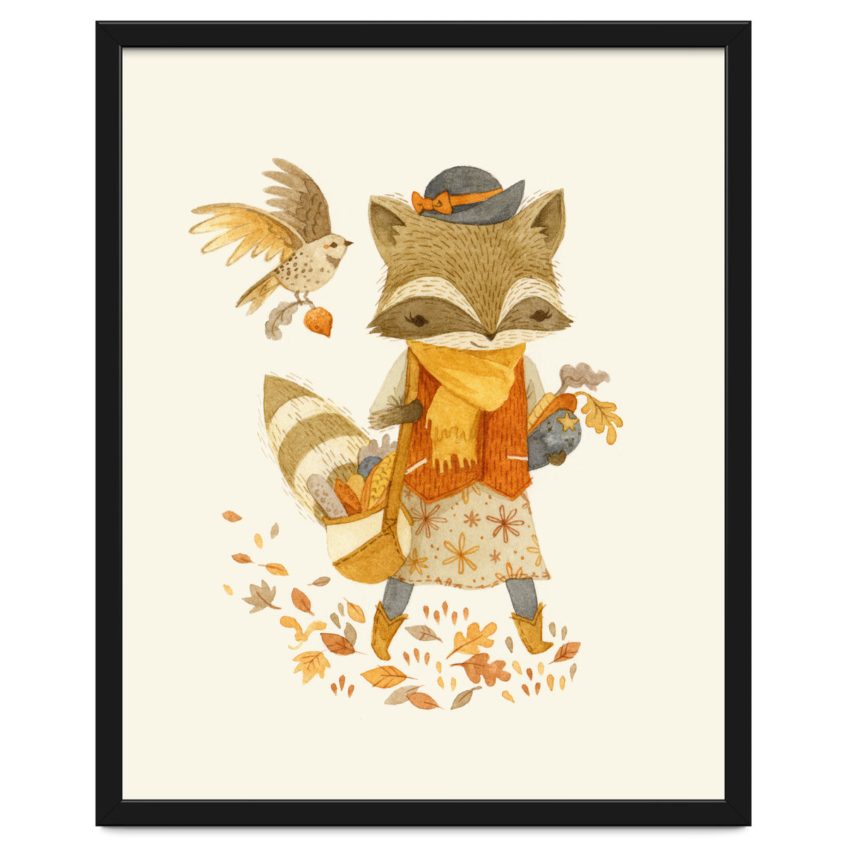 Rebecca The Radish Raccoon