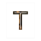 Letter T - (Impress) (Print Only) thumbnail
