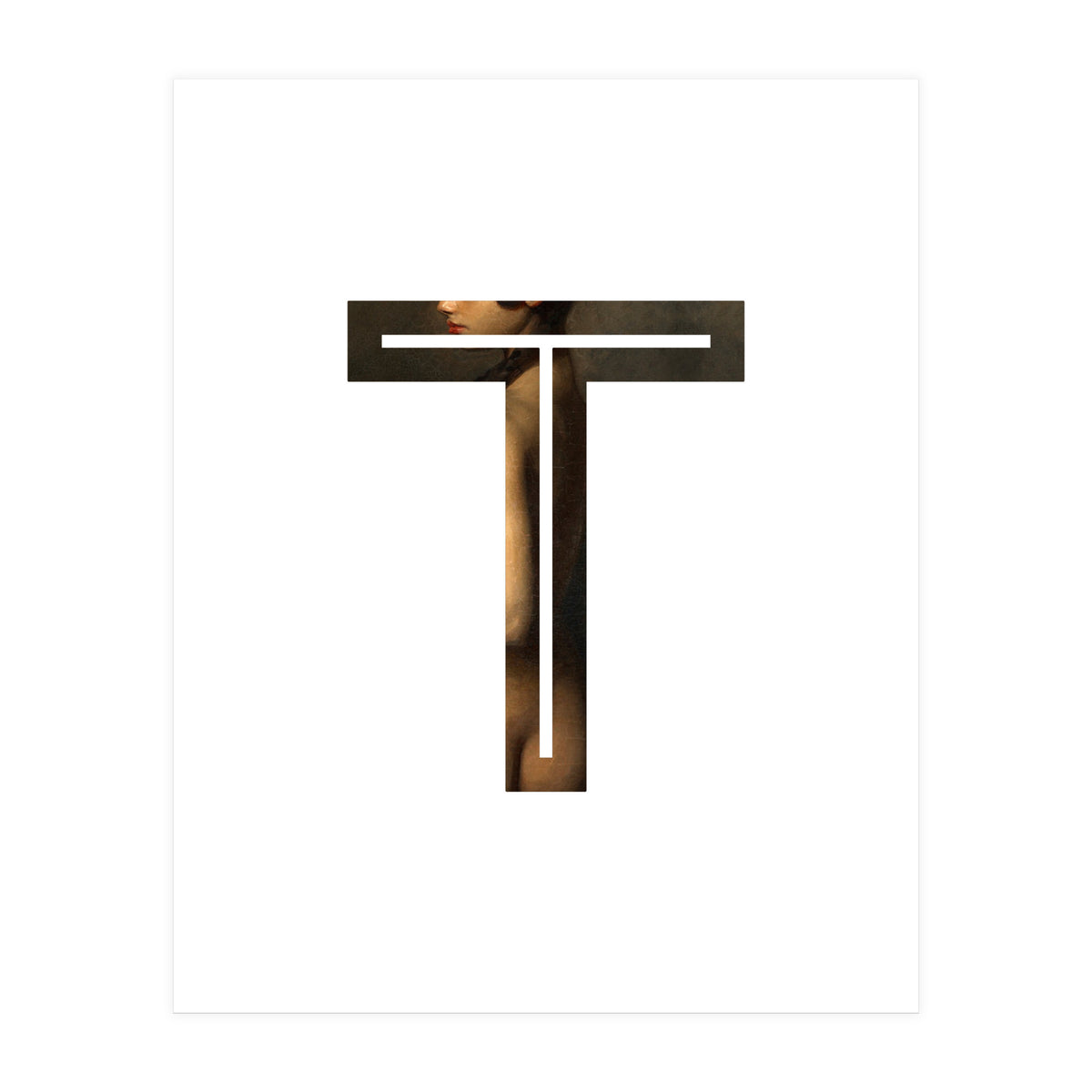 Letter T - (Impress) (Print Only)