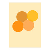 Orange circles abstract (Print Only) thumbnail