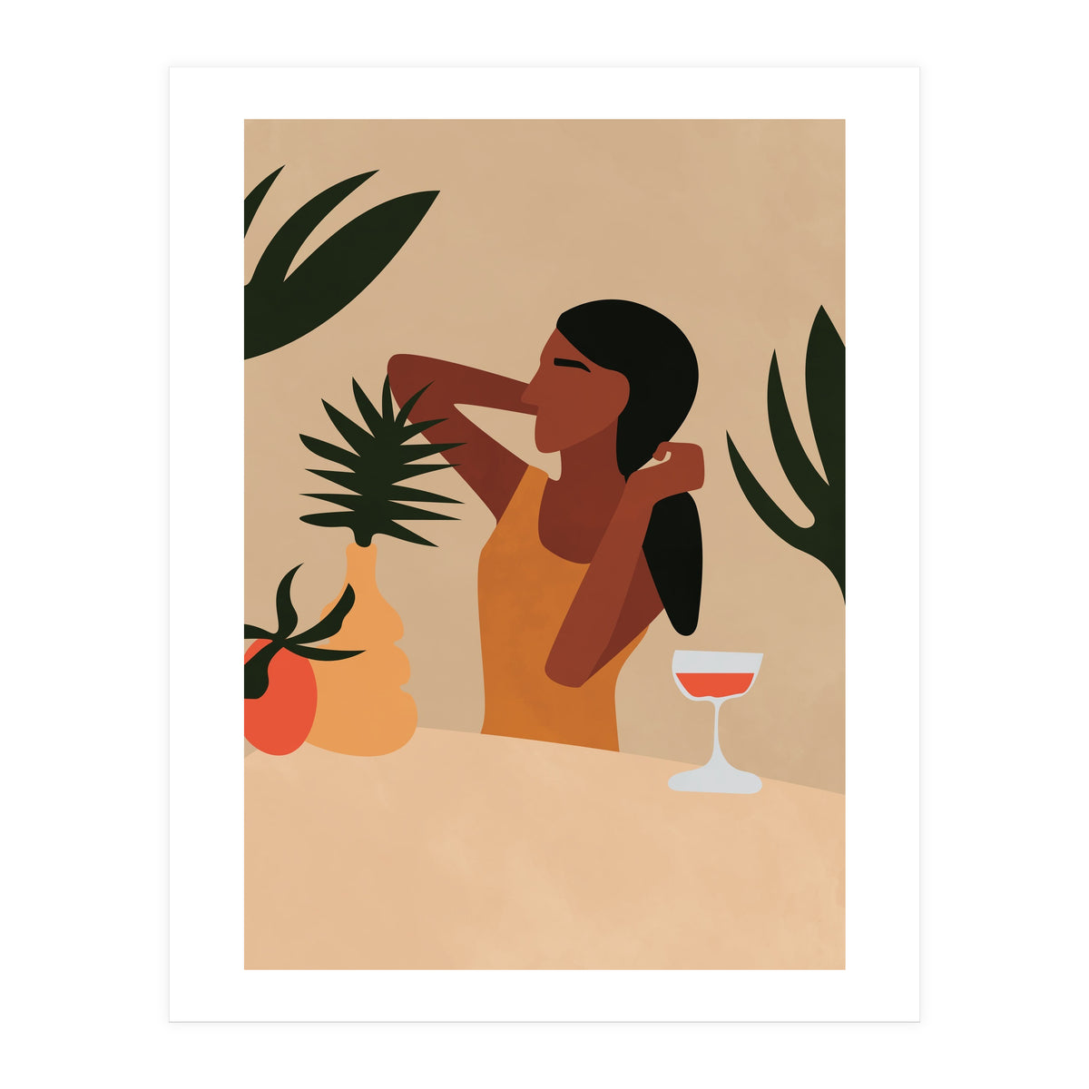 Tropical Girl (Print Only)