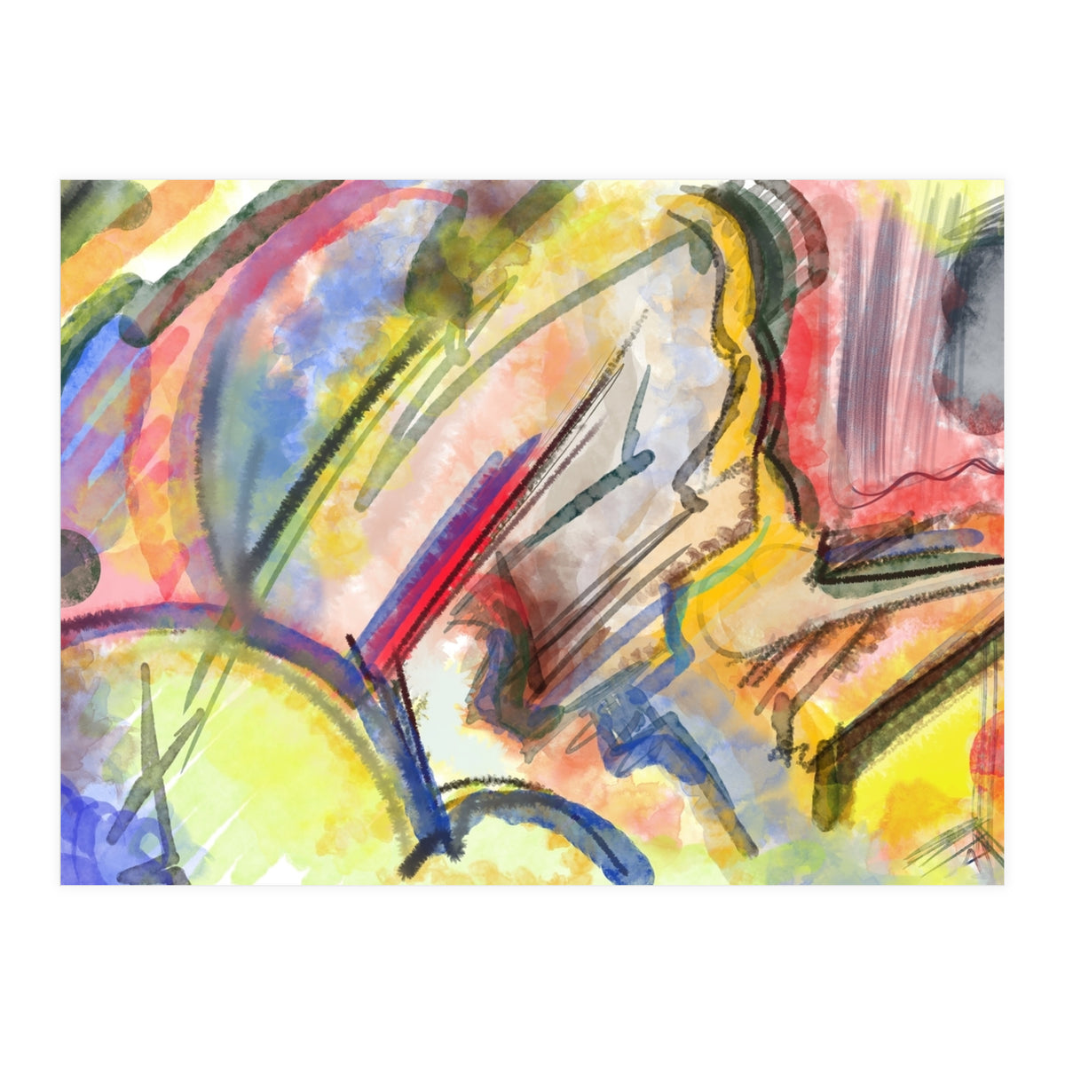 Aquarelando 1 (Print Only)