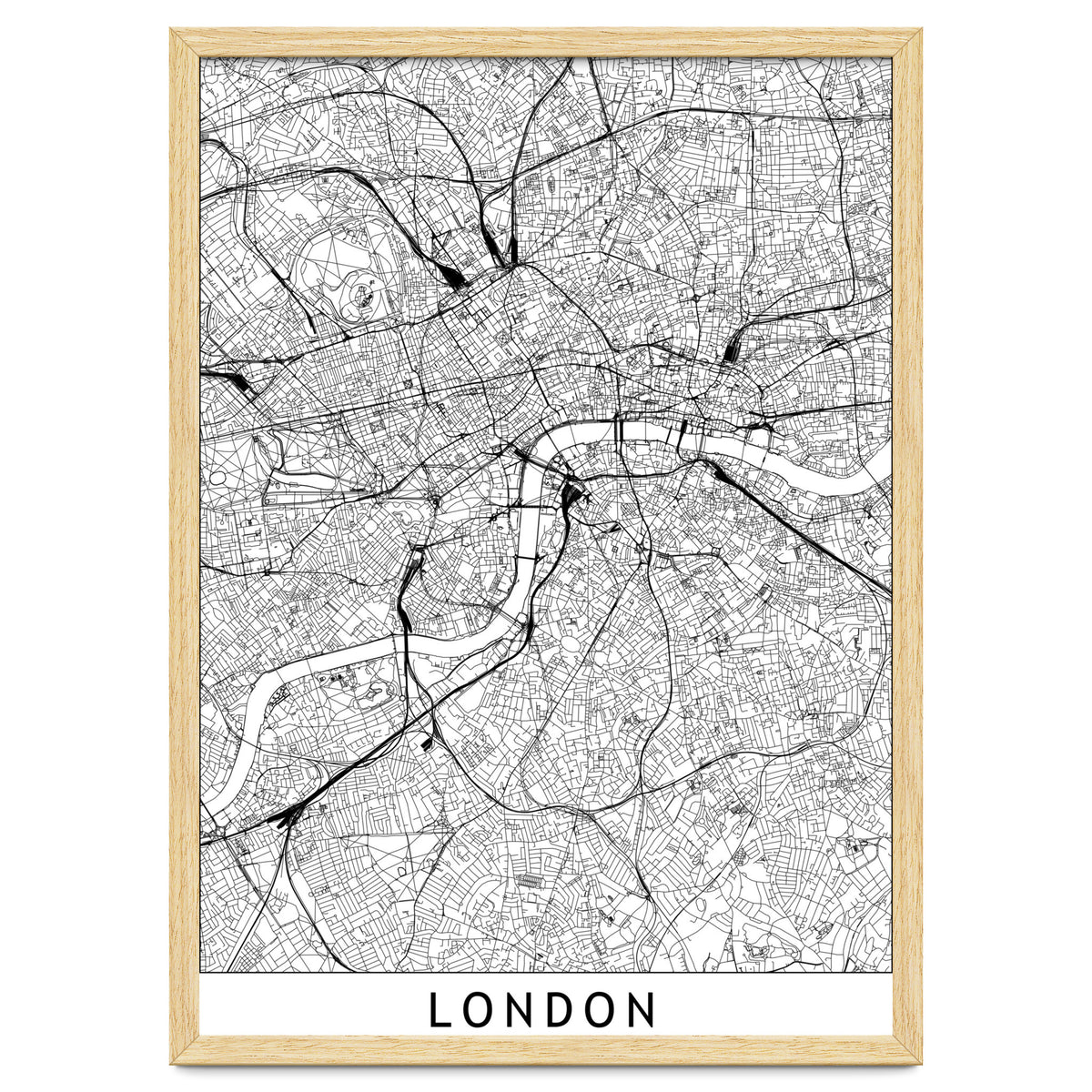 London White Map