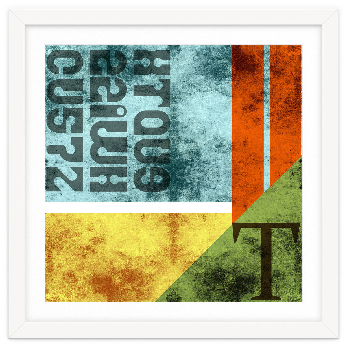 Abstract Industrial Rgby