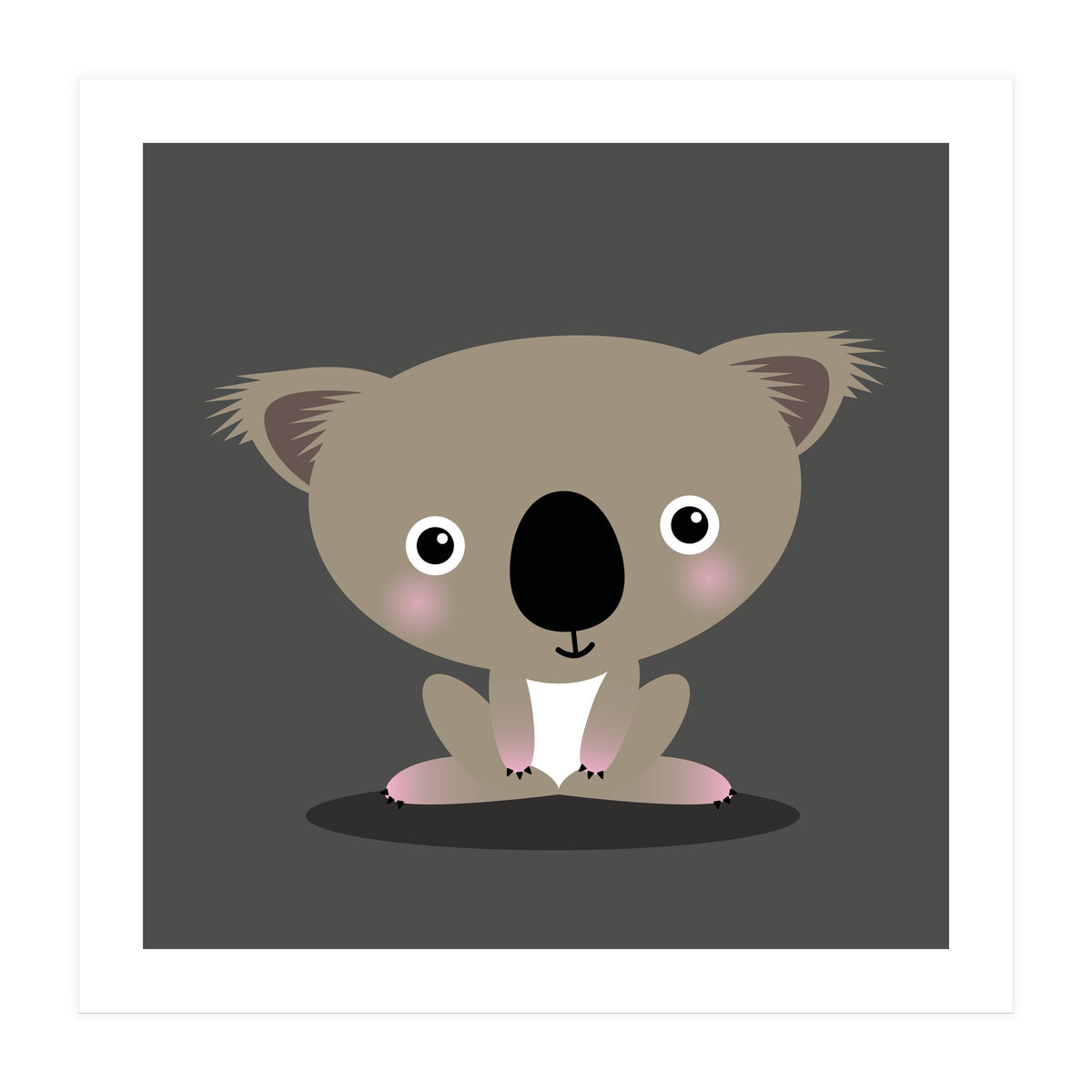 Nursery Kawaii Koala (Print Only)