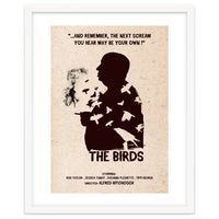 Hitchcock The Birds movie poster