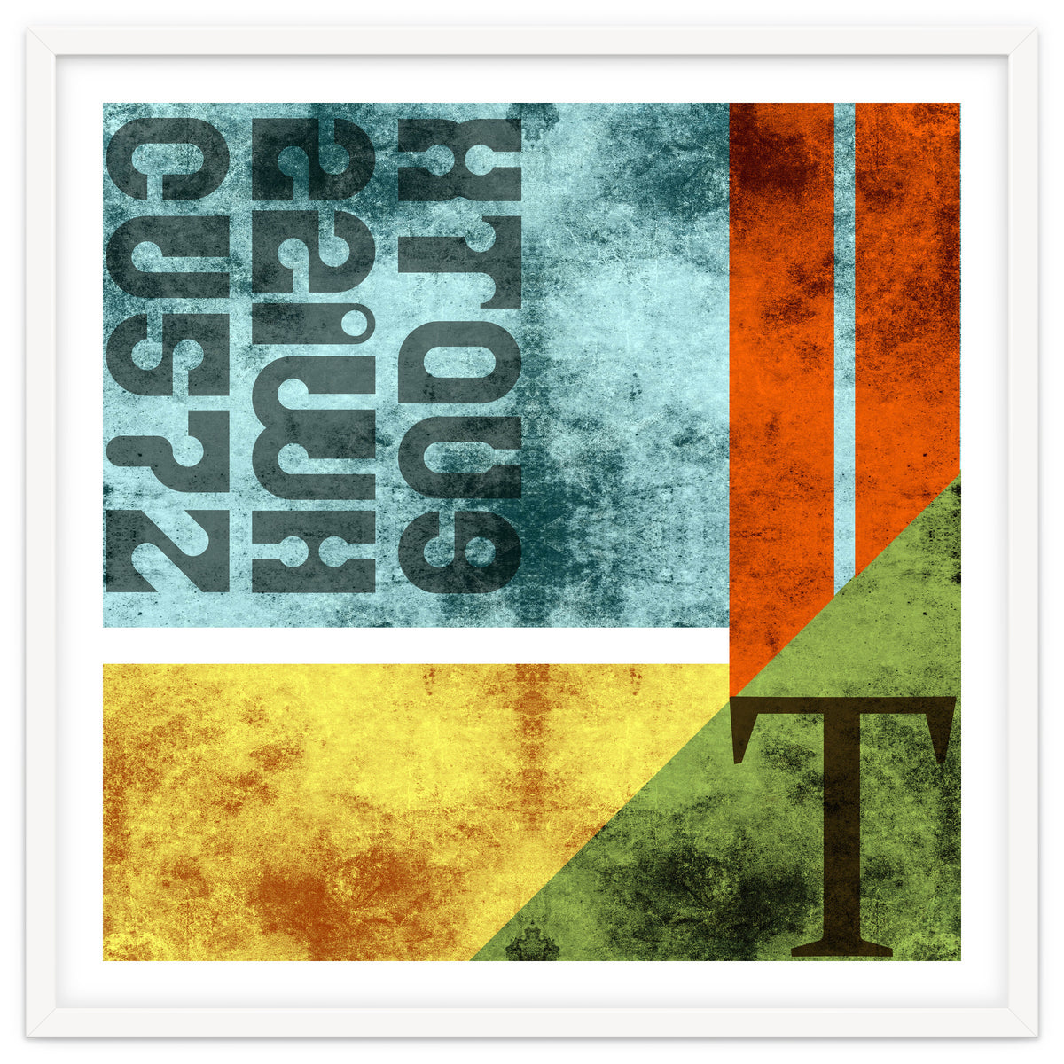 Abstract Industrial Rgby