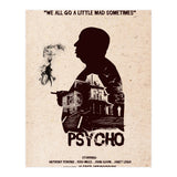 Hitchcock Psycho movie poster (Print Only) thumbnail