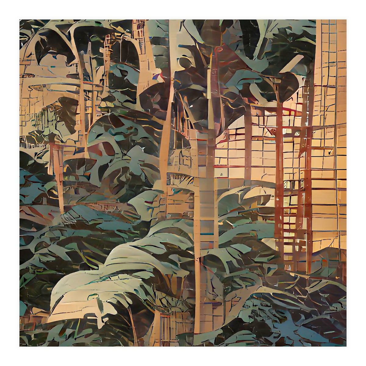 TROPICAL FOREST no4-B - UKIYO-e (Print Only)