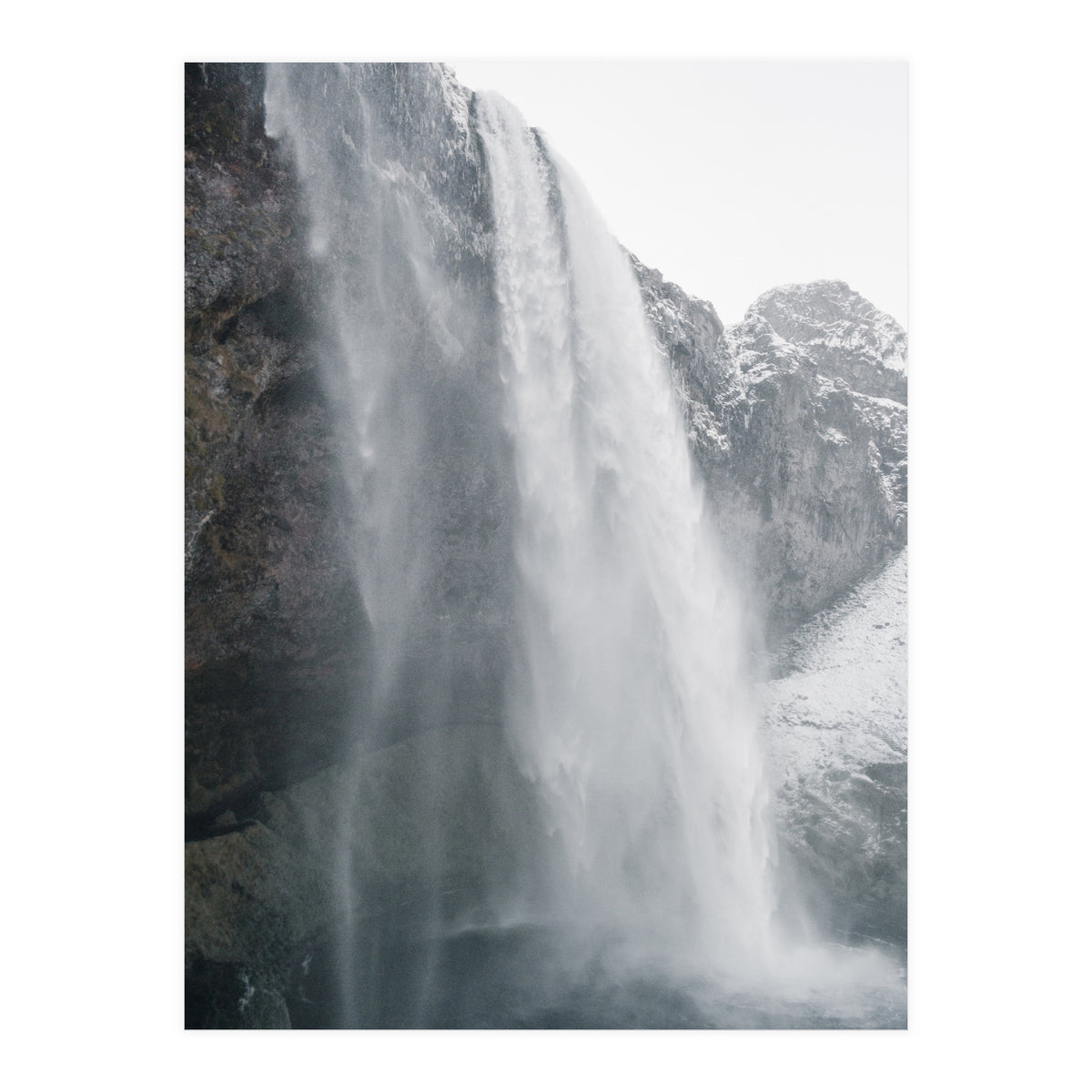 Seljalandsfoss Waterfall Iceland 4 (Print Only)