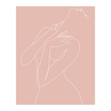 wake woman line-pink (Print Only) thumbnail
