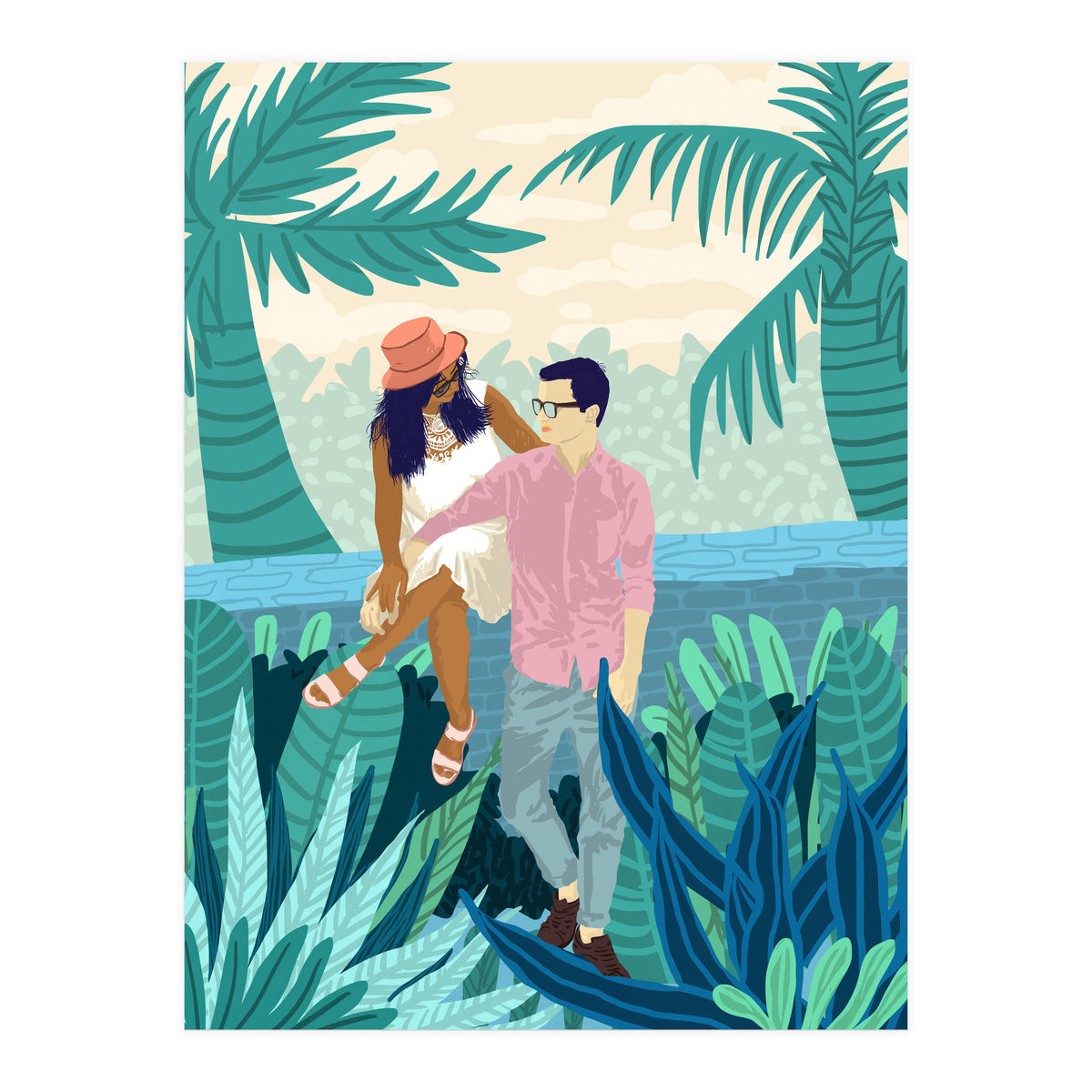 Tropical Romance (Print Only)
