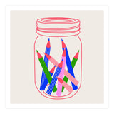 Jar Of Pencils (Print Only) thumbnail