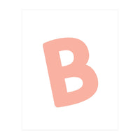 Initial Name Letter B (Print Only)
