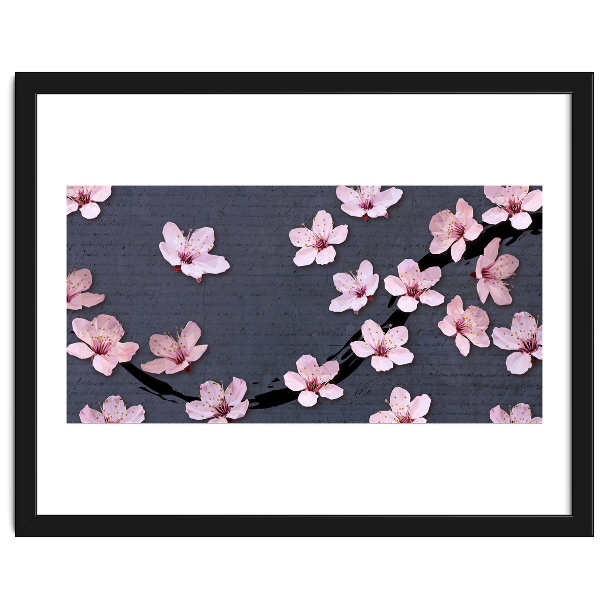 Triangulated Cherry Blossoms