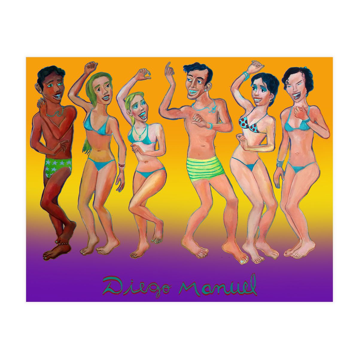 Playa Punta Mogotes 2 (Print Only)