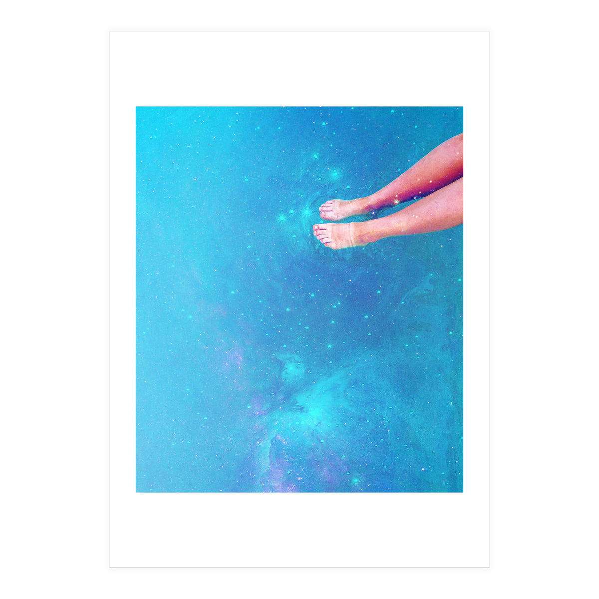 Retro Space Swim (Print Only)