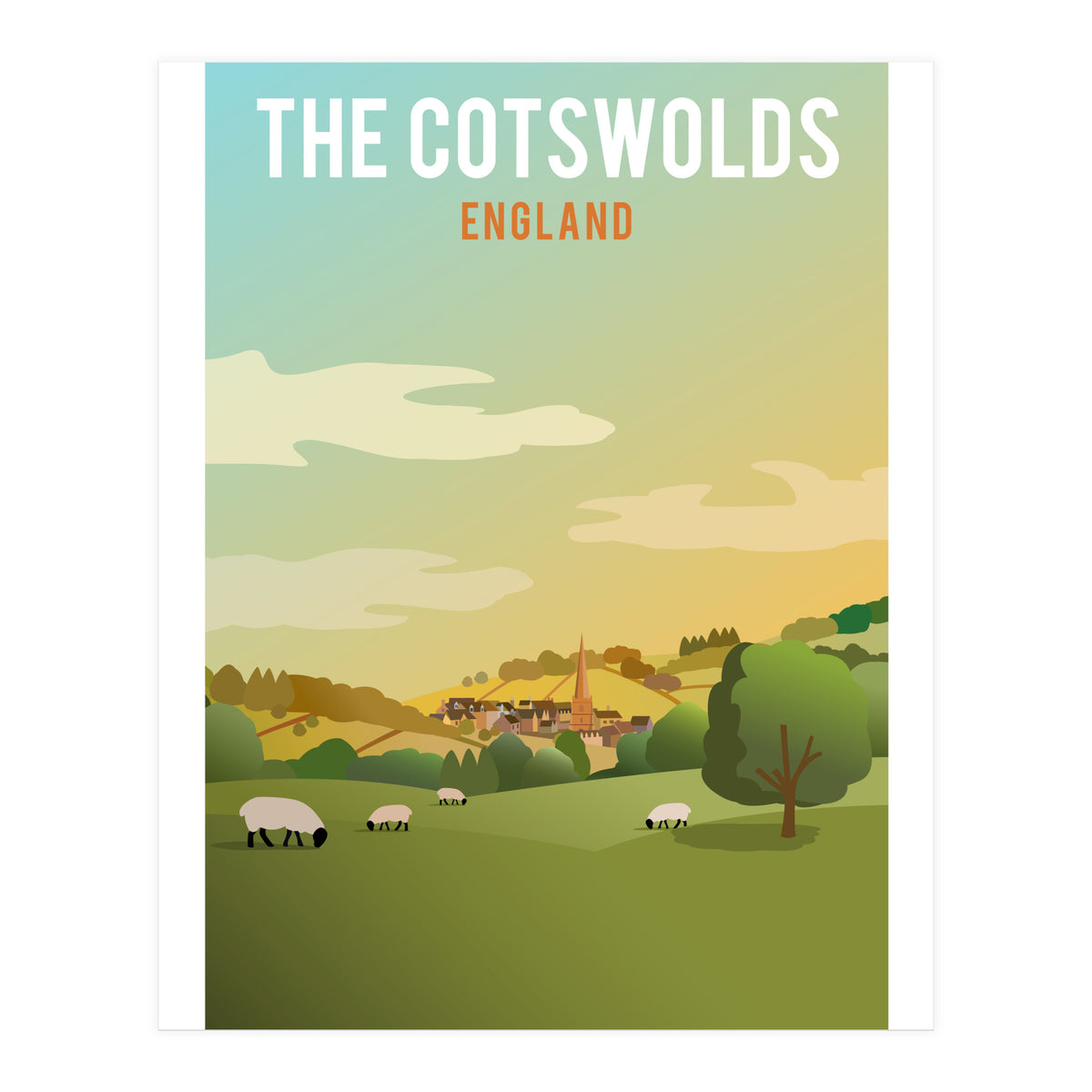 The Cotswolds (Print Only)
