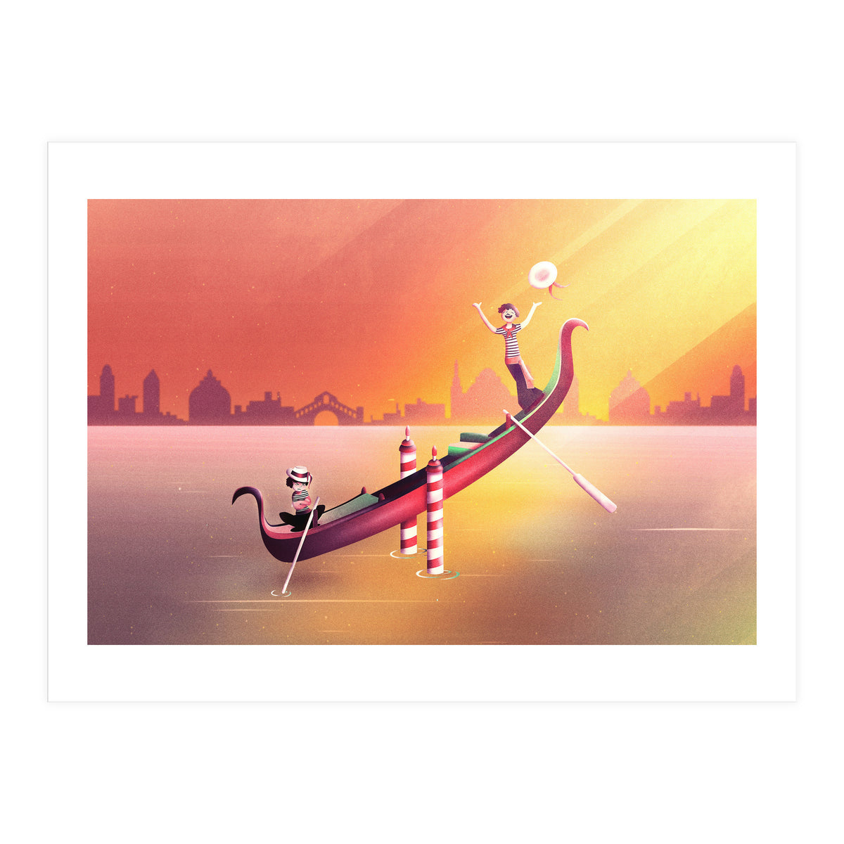 Venice Seesaw (Print Only)