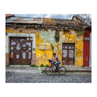 Antigua by bicycle (Print Only)
