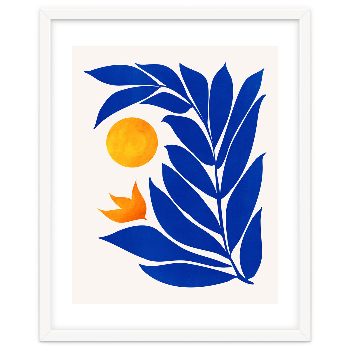 Indigo Garden Sunset