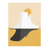 Abstract Mesa - Golden Desert (Print Only) thumbnail