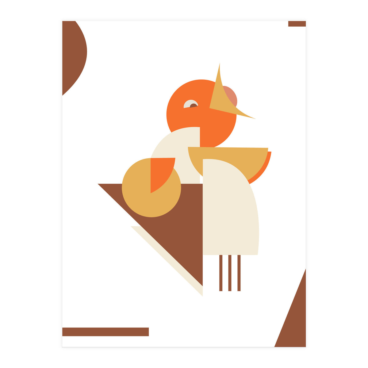 Little bird singing (Print Only)