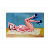 Reclining girl (Print Only) thumbnail