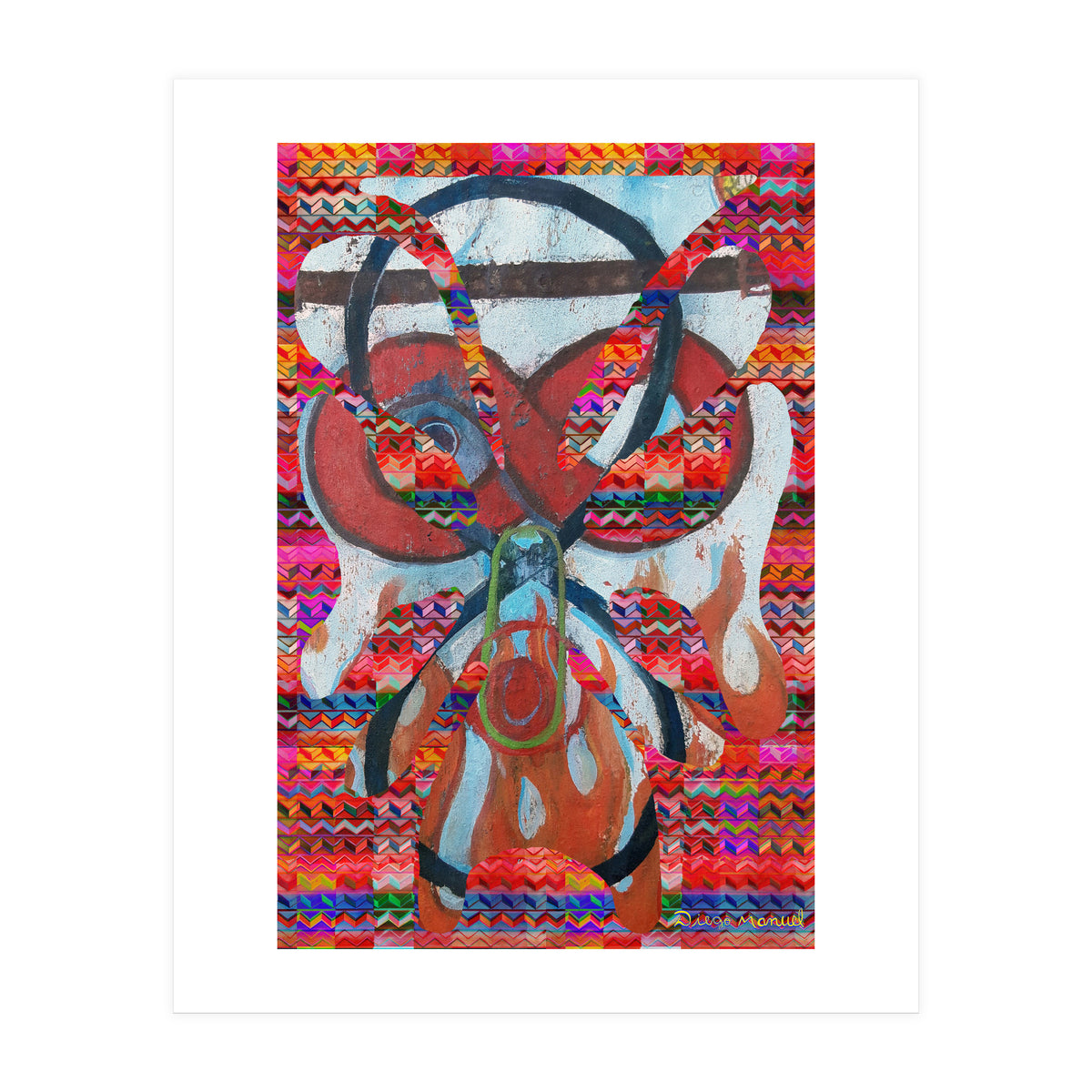 Pop Abstract 2023 Tapiz 15 (Print Only)