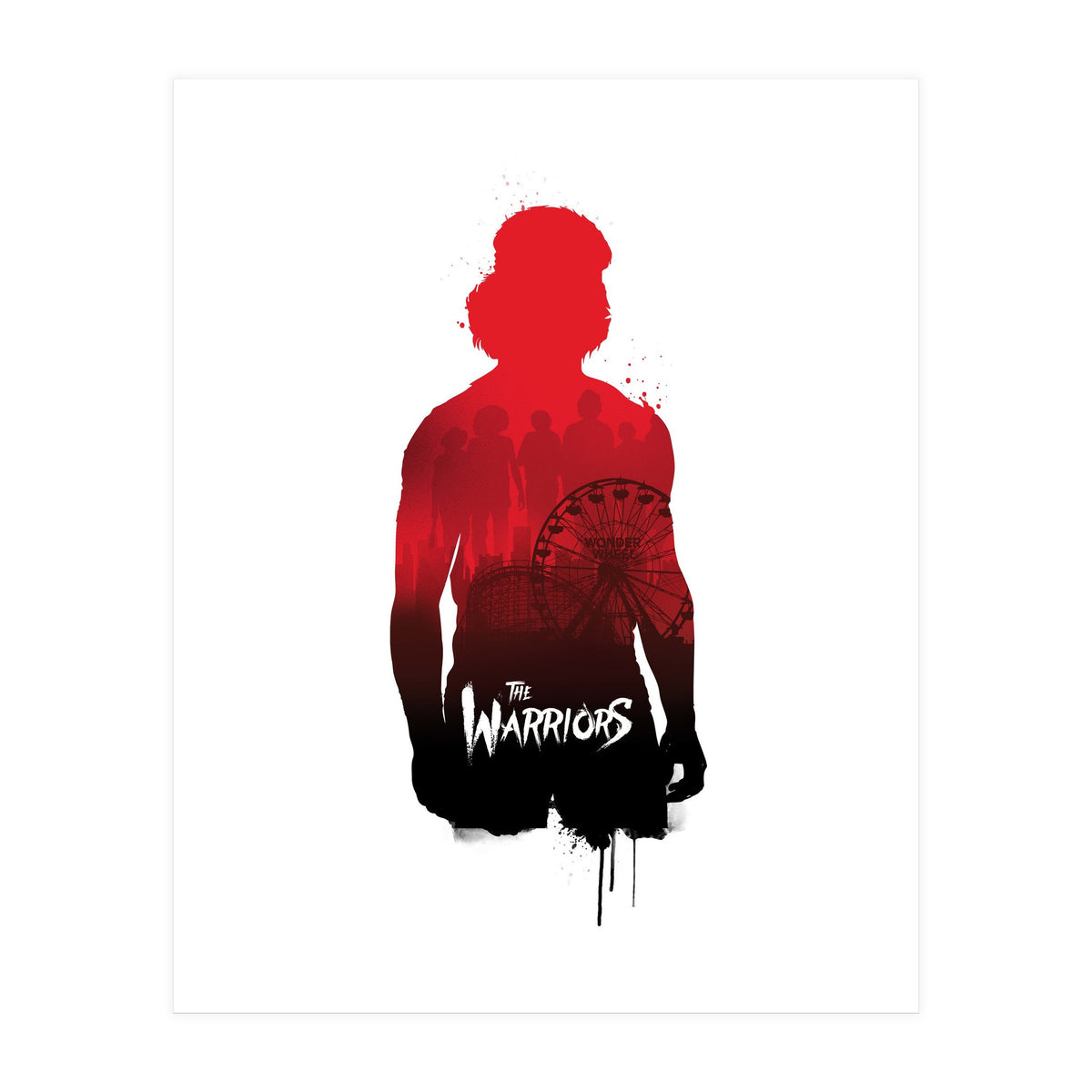 The Warriors movie poster (Print Only)