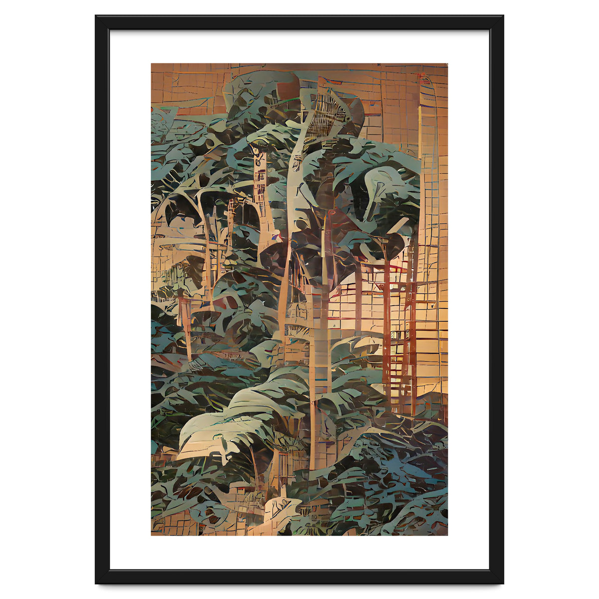 TROPICAL FOREST no4 - UKIYO-e