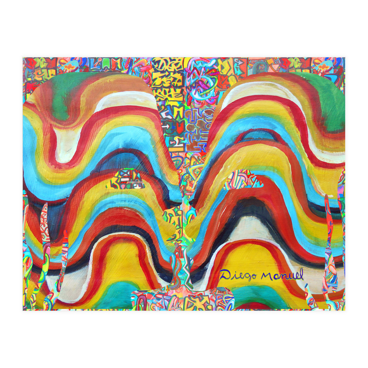 Abstracto Pop Nuevo B10 (Print Only)