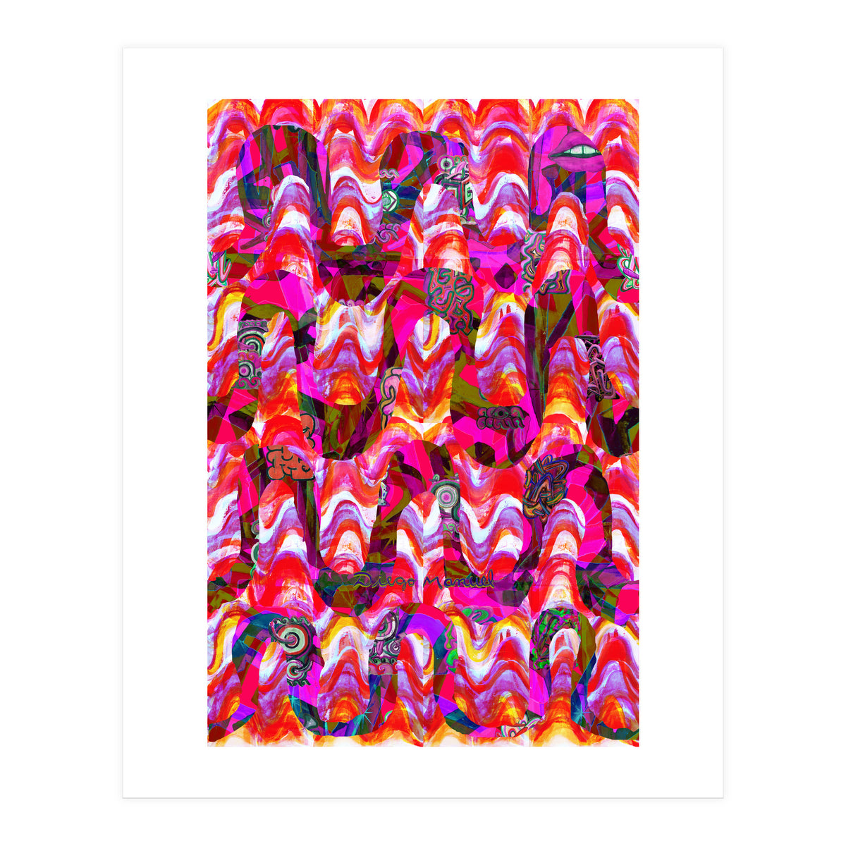 Pop Abstract 15 (Print Only)