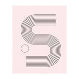 Rainbow Line Art Mid Century Modern (Print Only) thumbnail