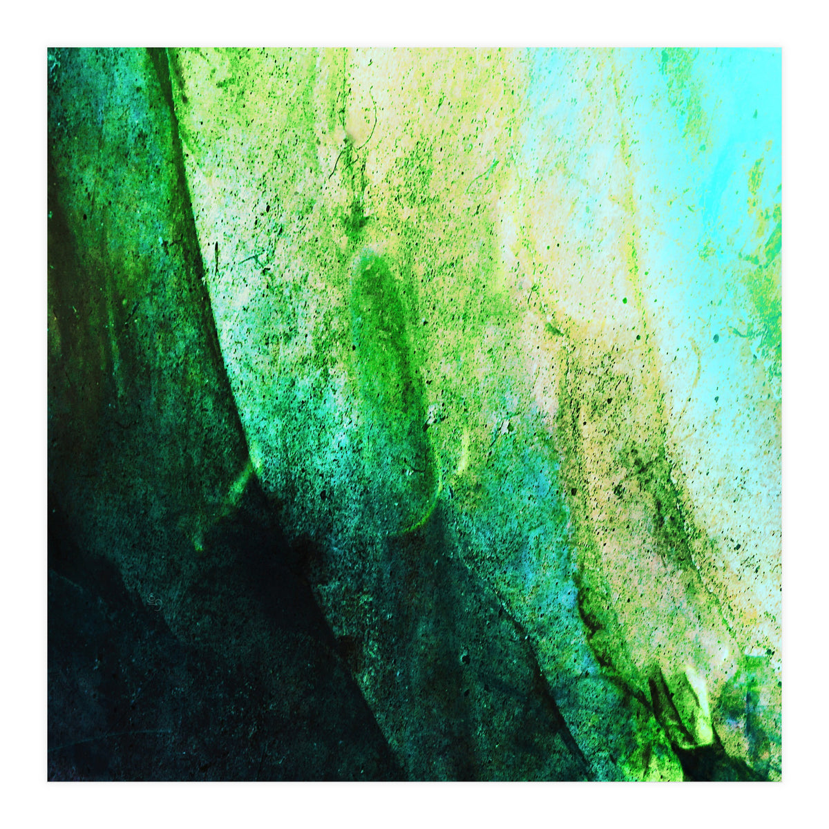 STORMY MINT AND GREEN 2 (Print Only)