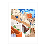 Somewhere Far Far Away | Sicily Italy Greece Architecture | Travel Buildings Beautiful Cityscape (Print Only) thumbnail