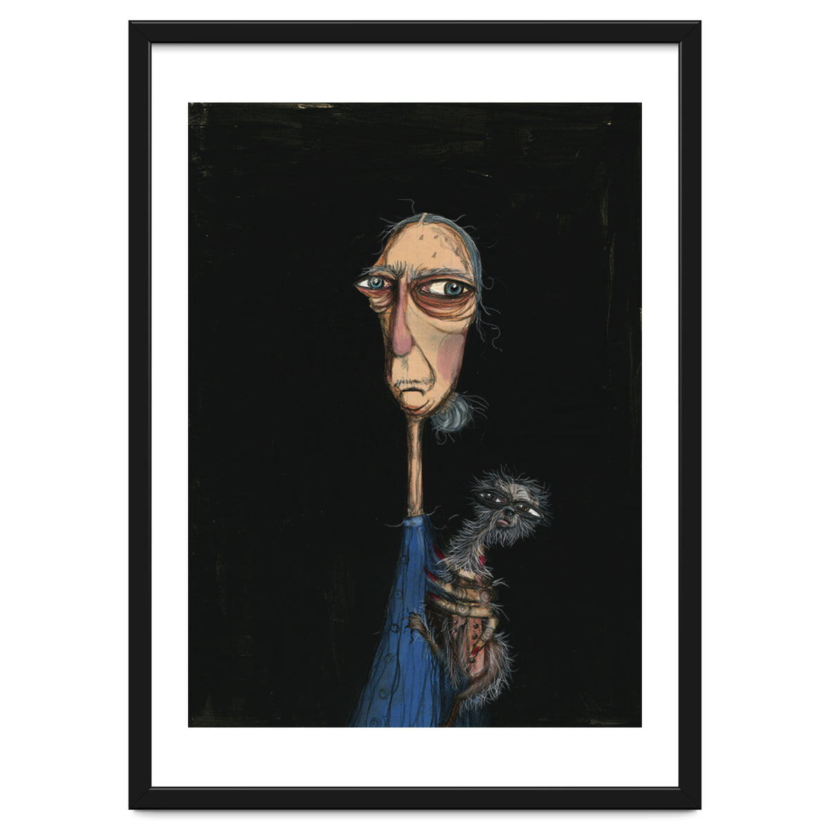 Woman Holding A Chihuahua