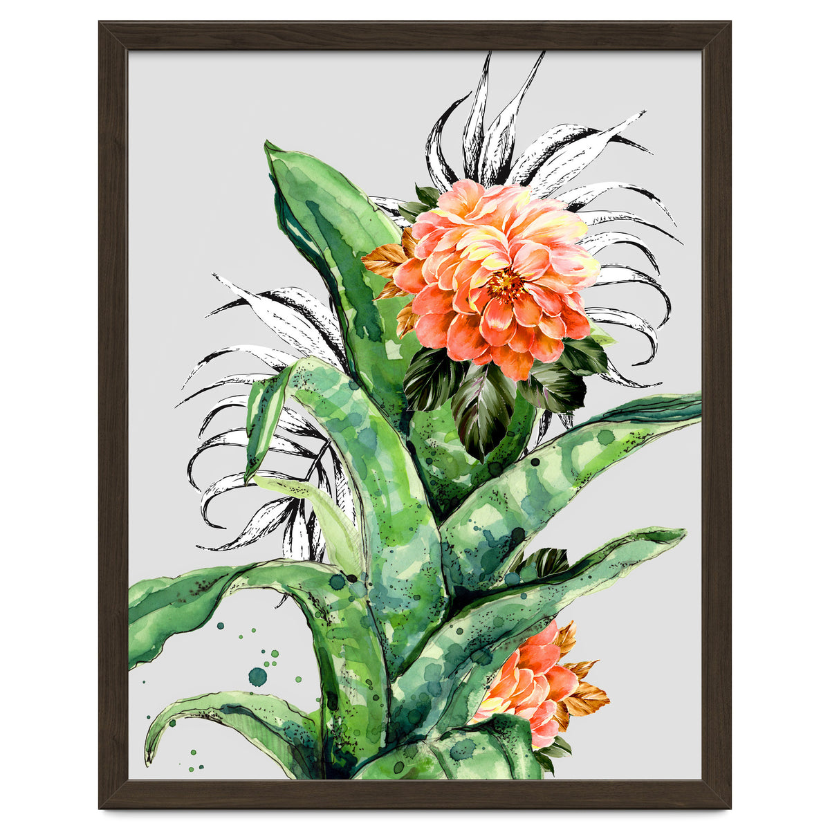 Collage of florid nature