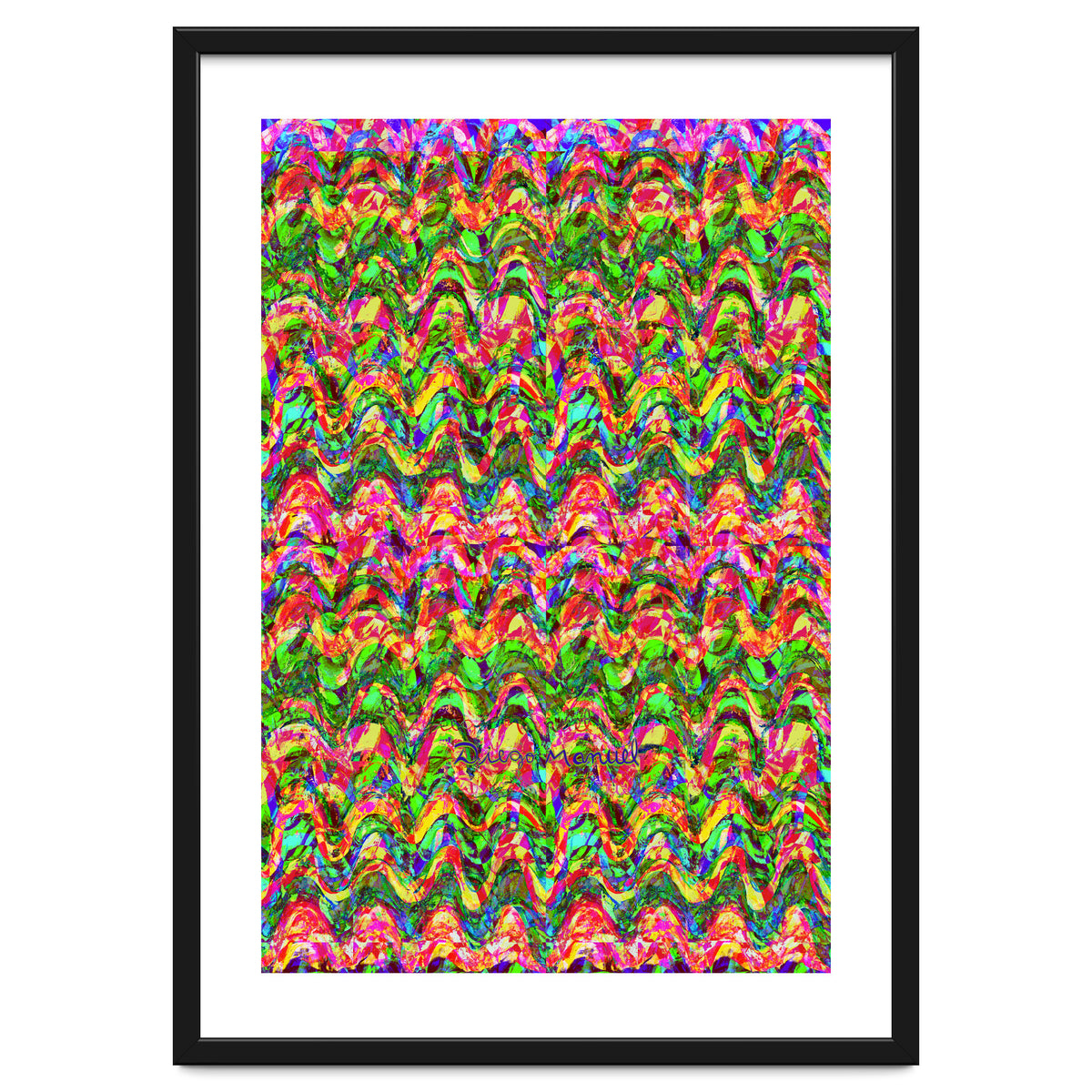 Pop abstract color full