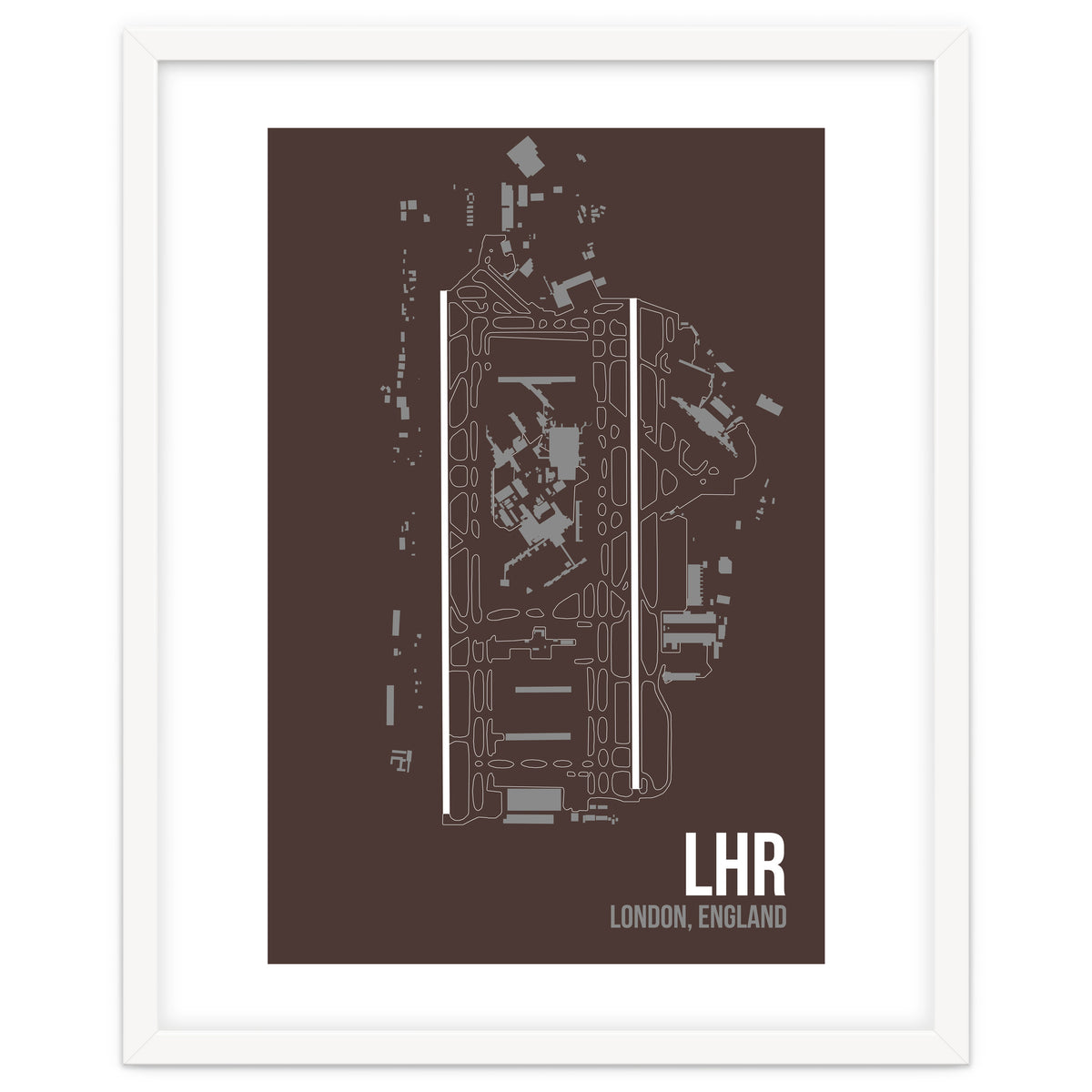 London Heathrow Airport Layout