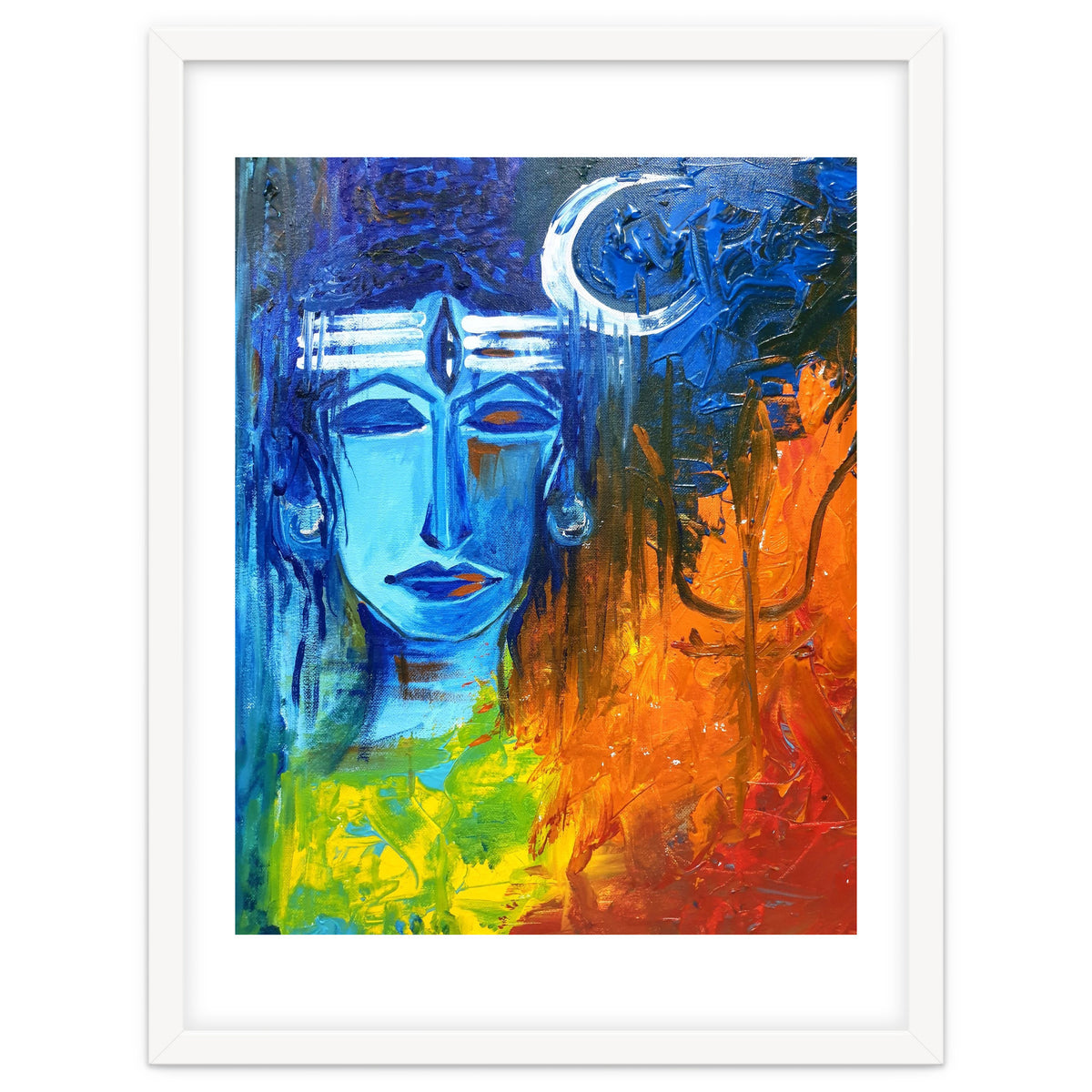 Abstract Shiva