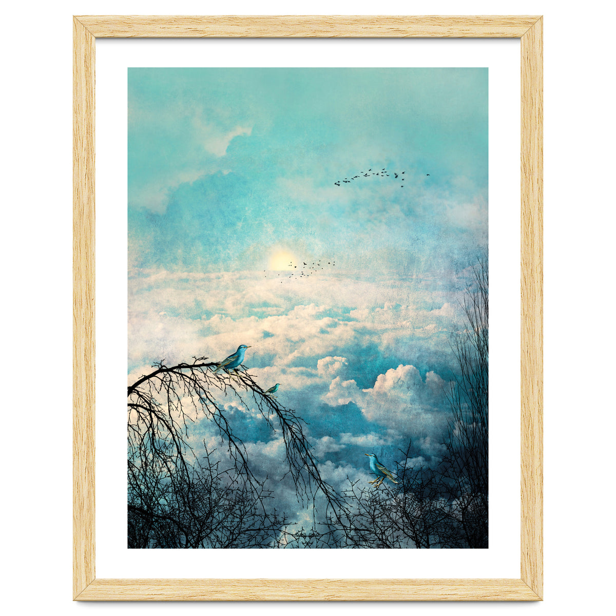 HEAVENLY BIRDS III-B Portrait