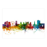 Nottingham England Skyline (Print Only) thumbnail