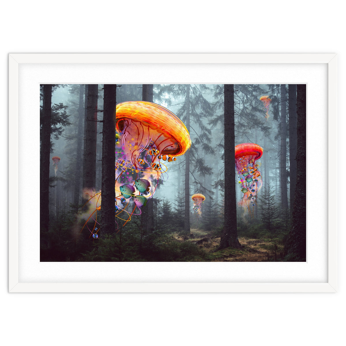Forest Jellyfish For Print7000
