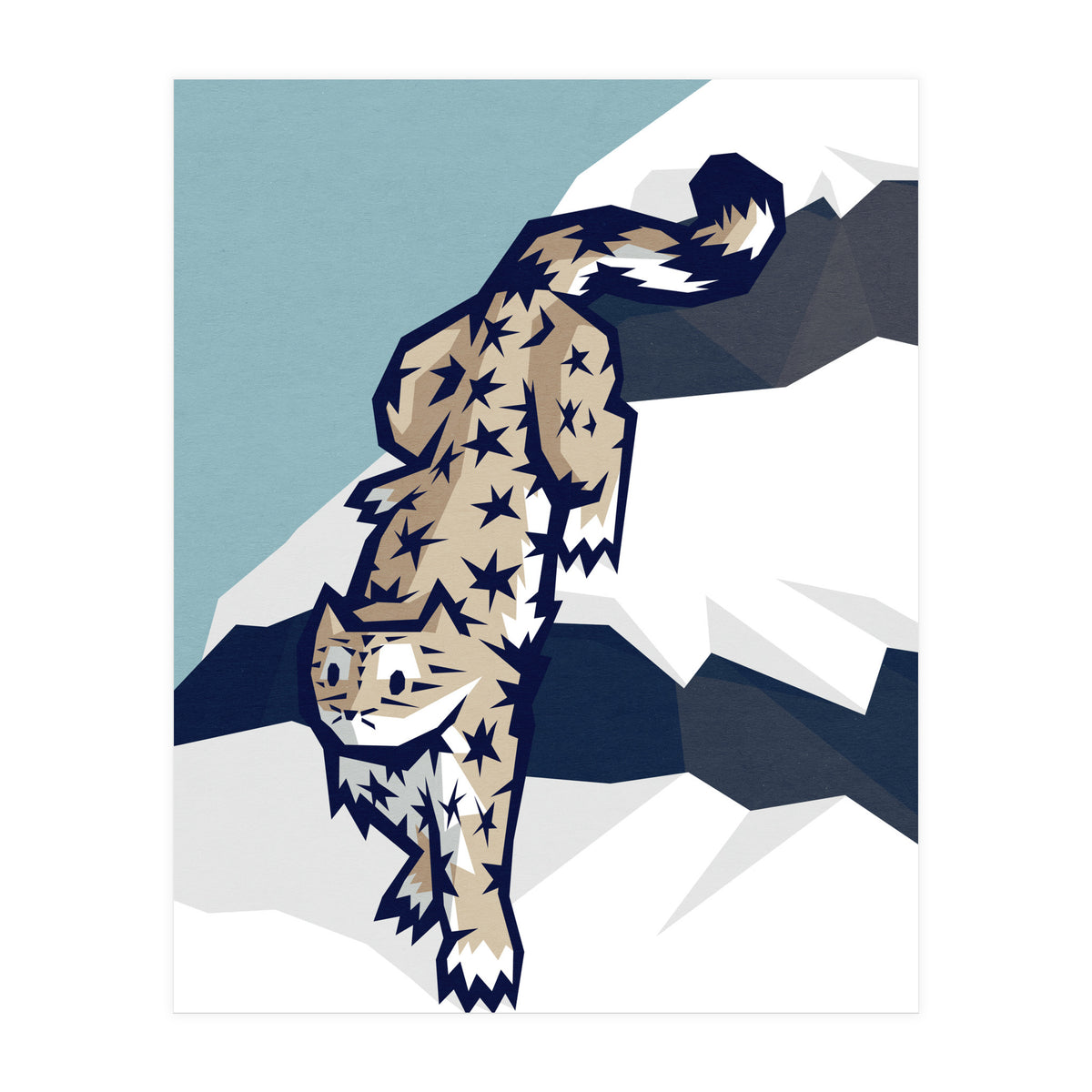 Snow leopard (Print Only)