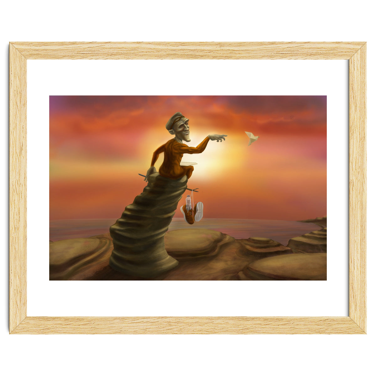 Superhero on a break