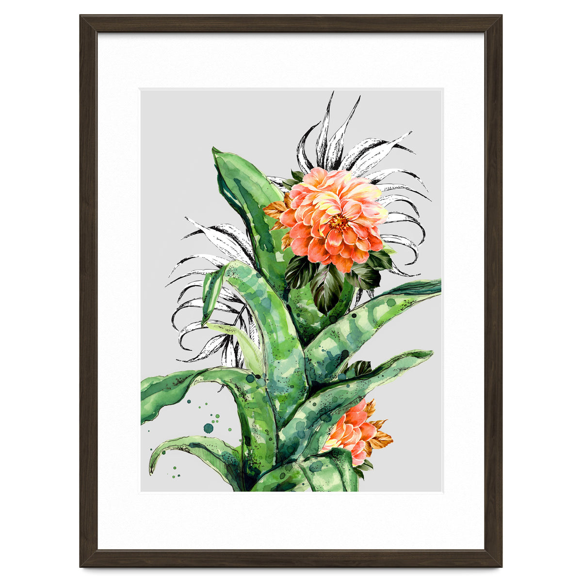 Collage of florid nature