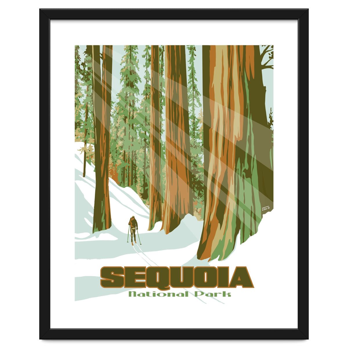 Sequoia National Park Poster