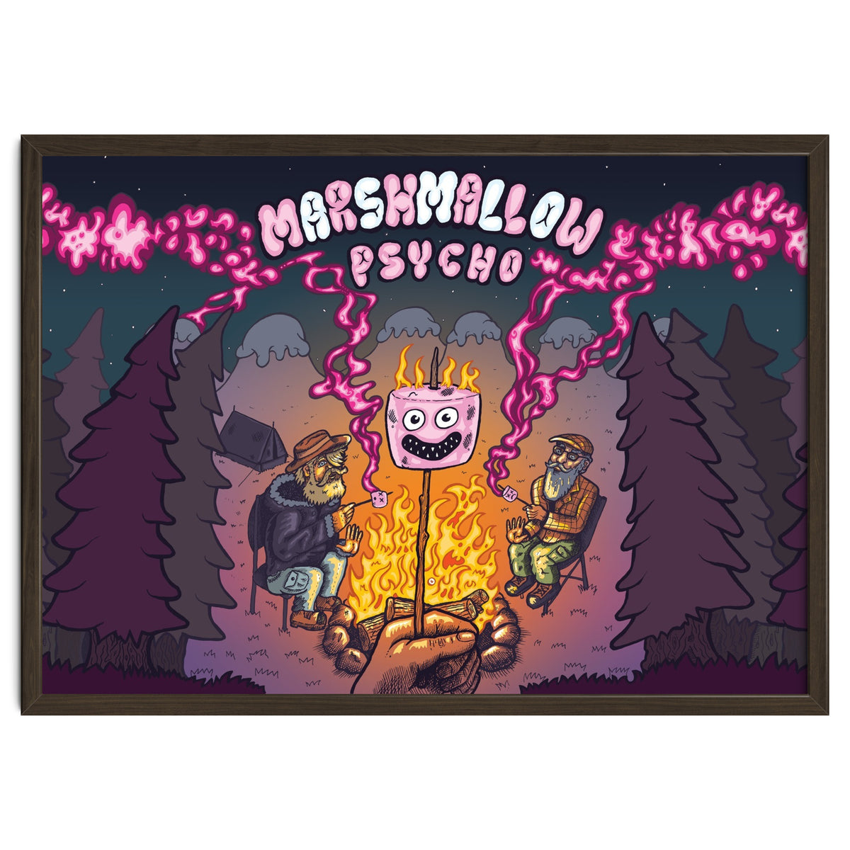 Marshmallow Psycho 12.3% ABV Bourbon Barrel Aged Marshmallow Stout